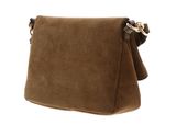 BOSS Yelena Flap Crossbody Bag Medium Beige