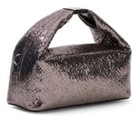GUESS Jewels Top Handle Pouch Pewter
