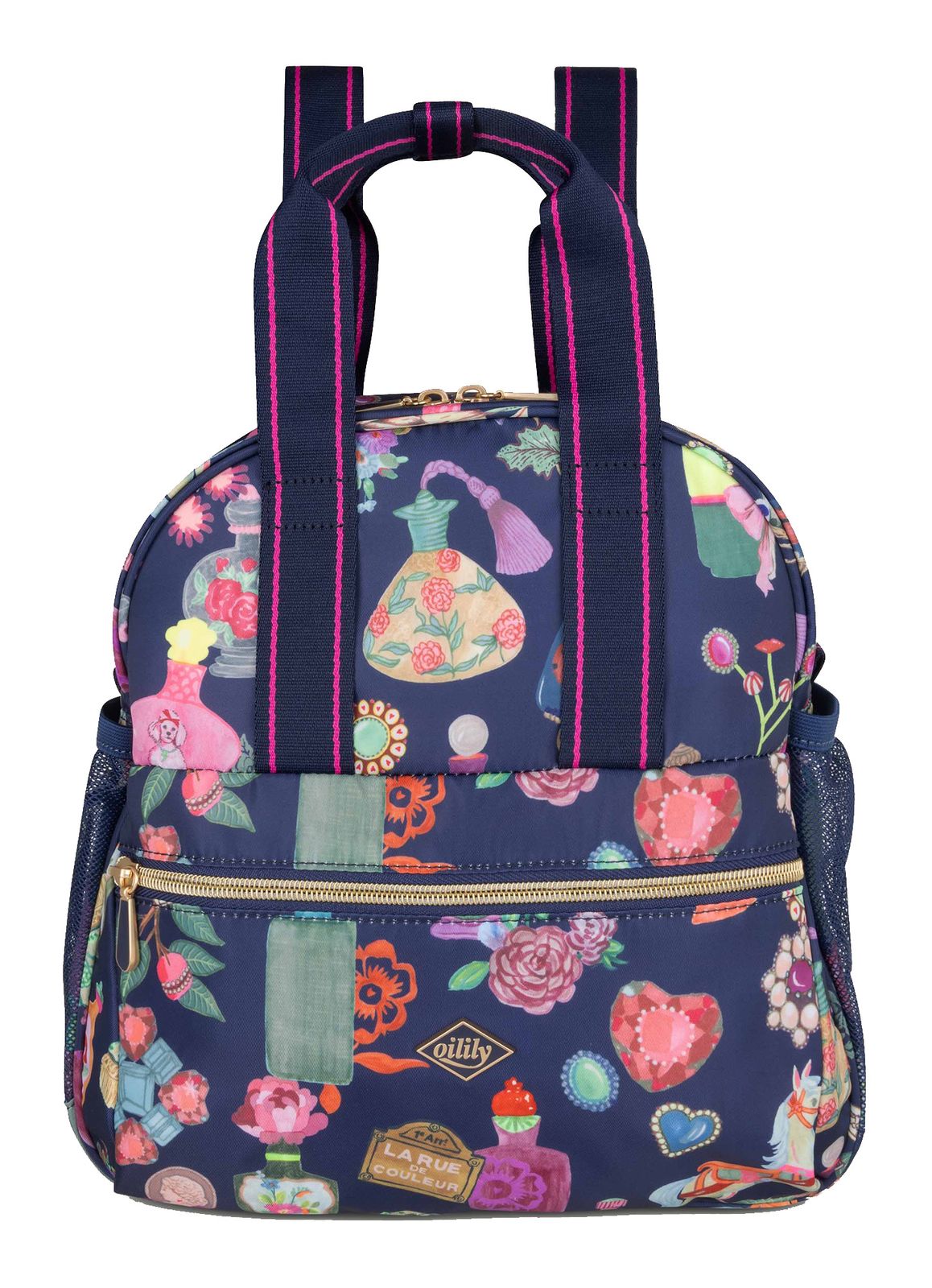 Oilily Deja Futur Bloen Backpack Peacoat