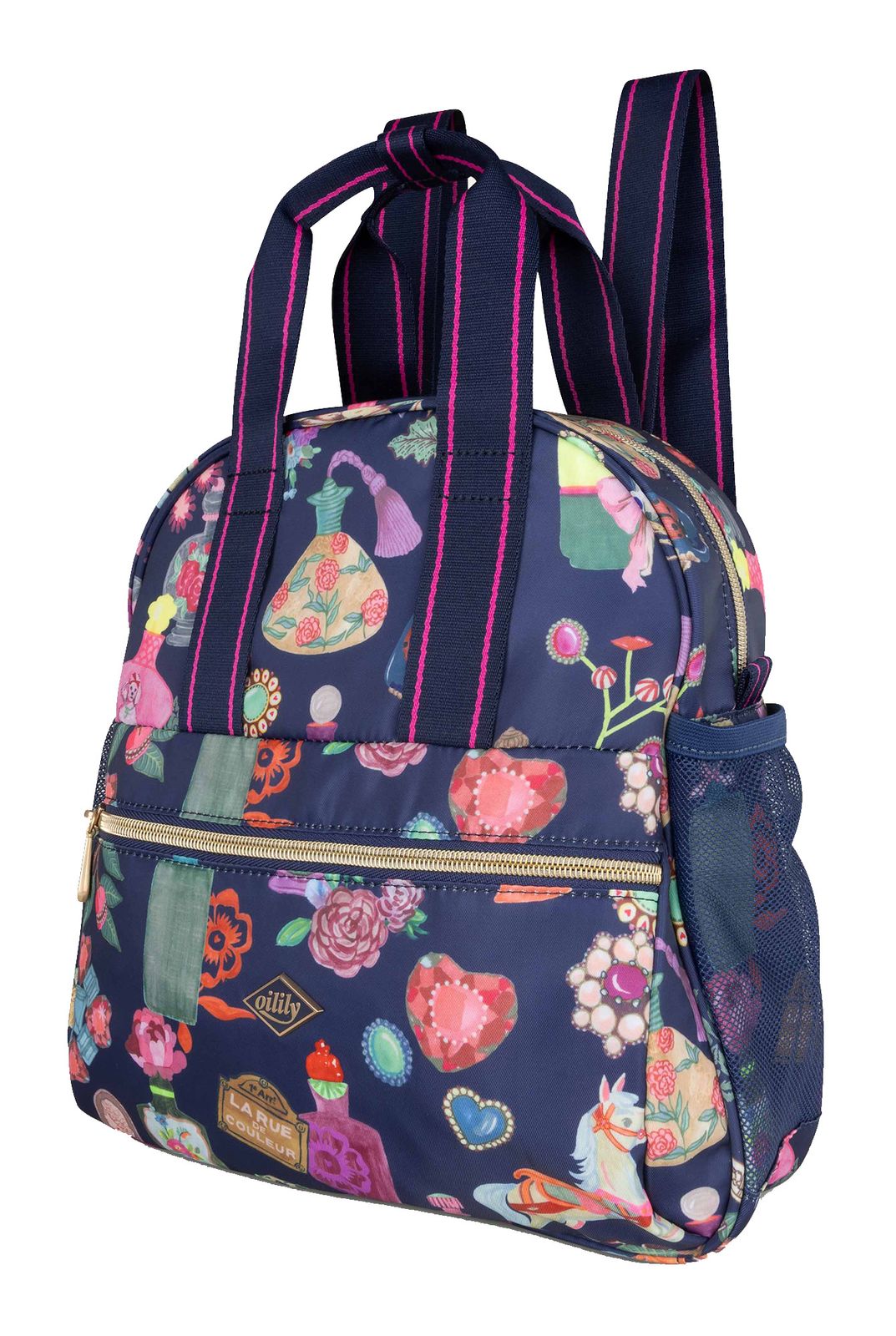 Oilily Deja Futur Bloen Backpack Peacoat Oilily Deja Futur Bloen Backpack Peacoat