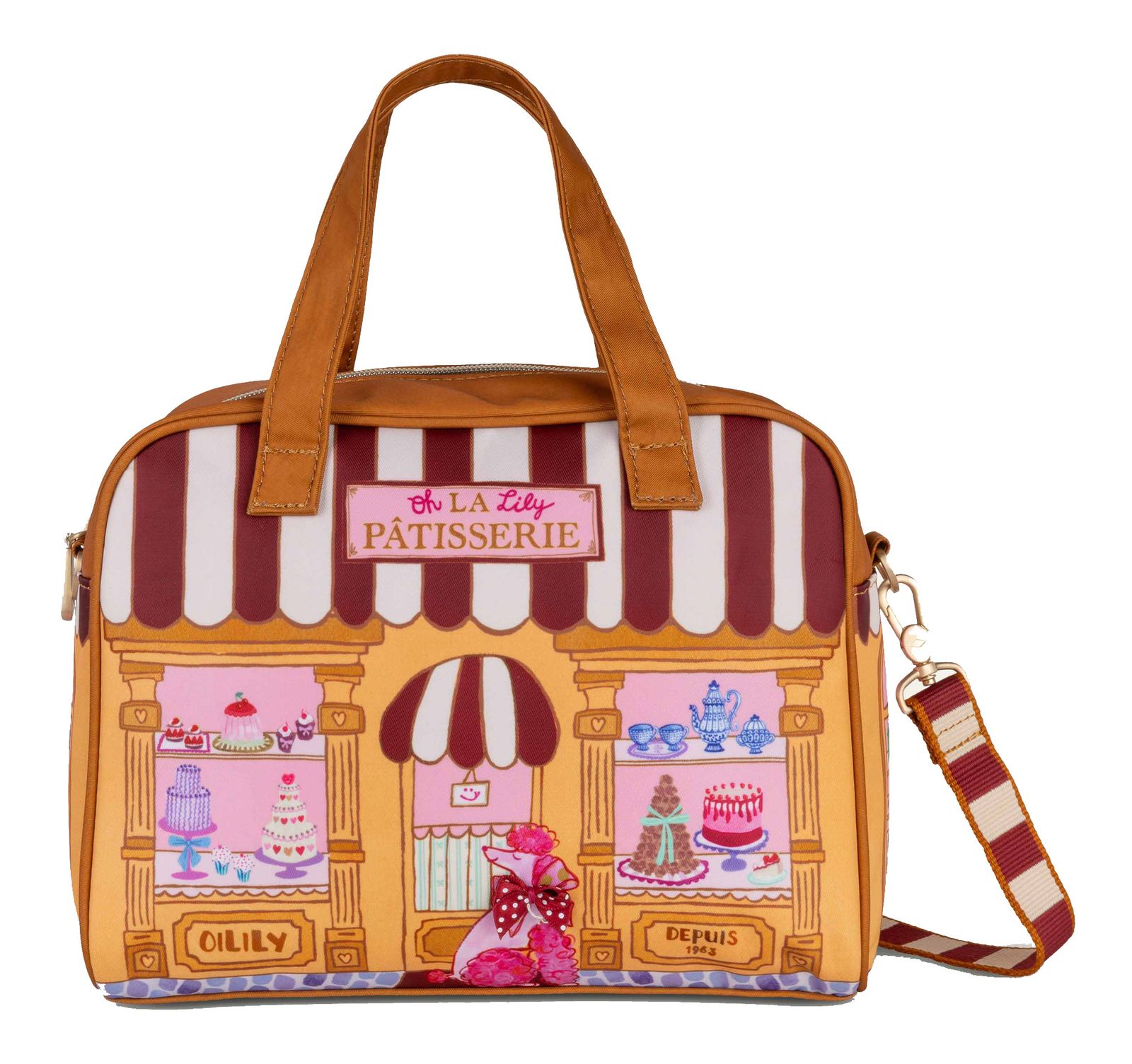 Oilily Deja Futur Kids Patisserie Handbag Pumpkin Spice