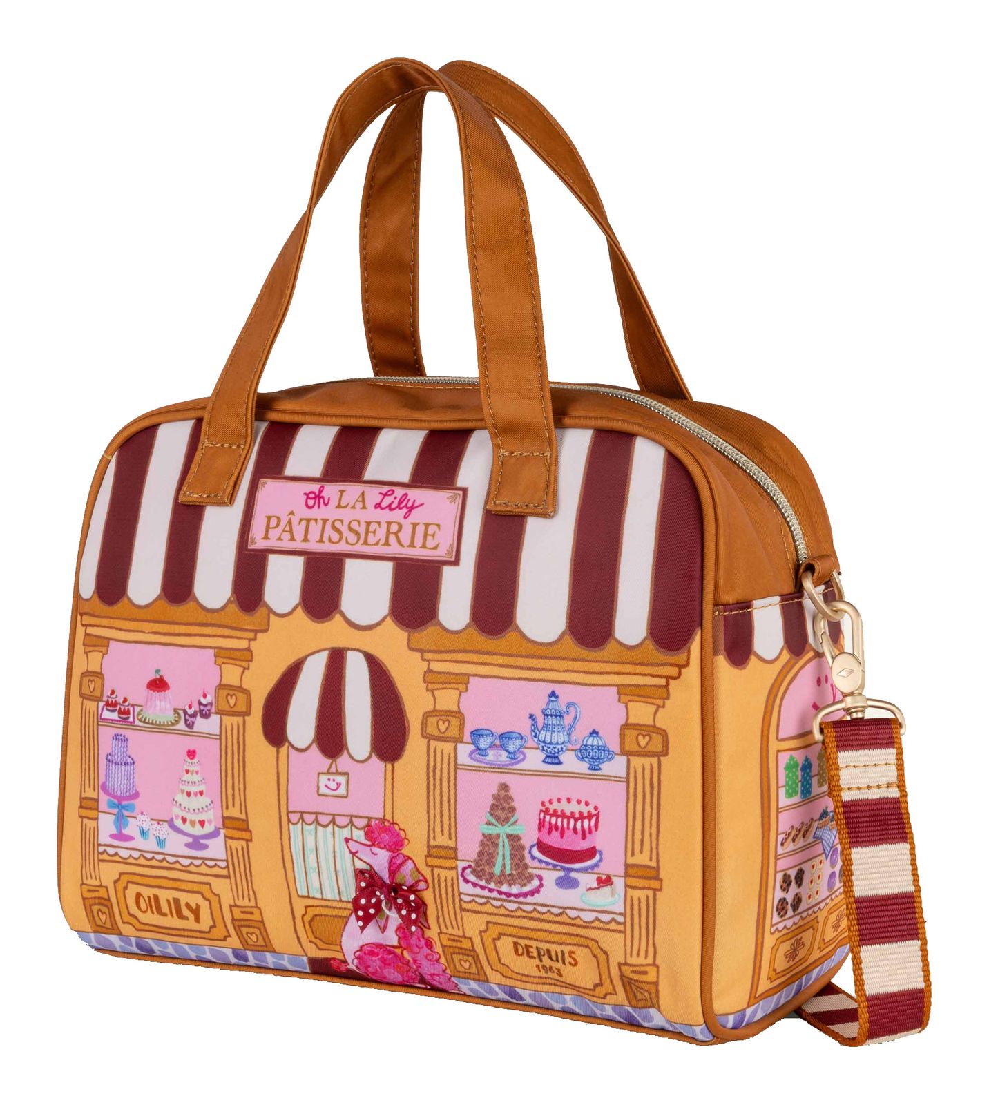Oilily Deja Futur Kids Patisserie Handbag Pumpkin Spice Oilily Deja Futur Kids Patisserie Handbag Pumpkin Spice