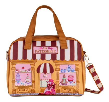 Oilily Deja Futur Kids Patisserie Handbag Pumpkin Spice