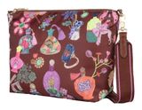 Oilily Deja Futur Milly Cross Body Bag Hot Chocolate