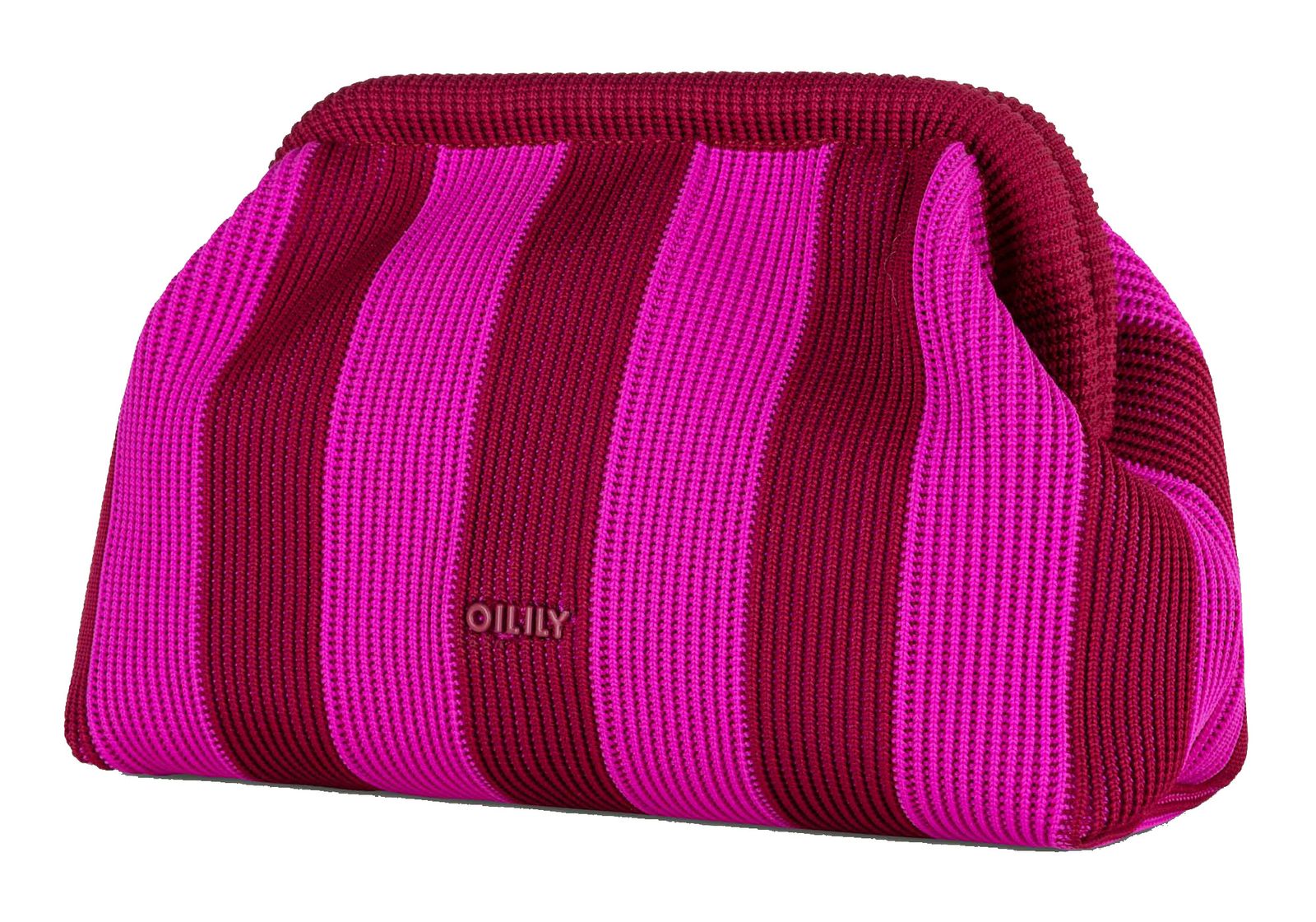 Oilily Knitties Savine Frame Shoulder Bag Beet Red Oilily Knitties Savine Frame Shoulder Bag Beet Red