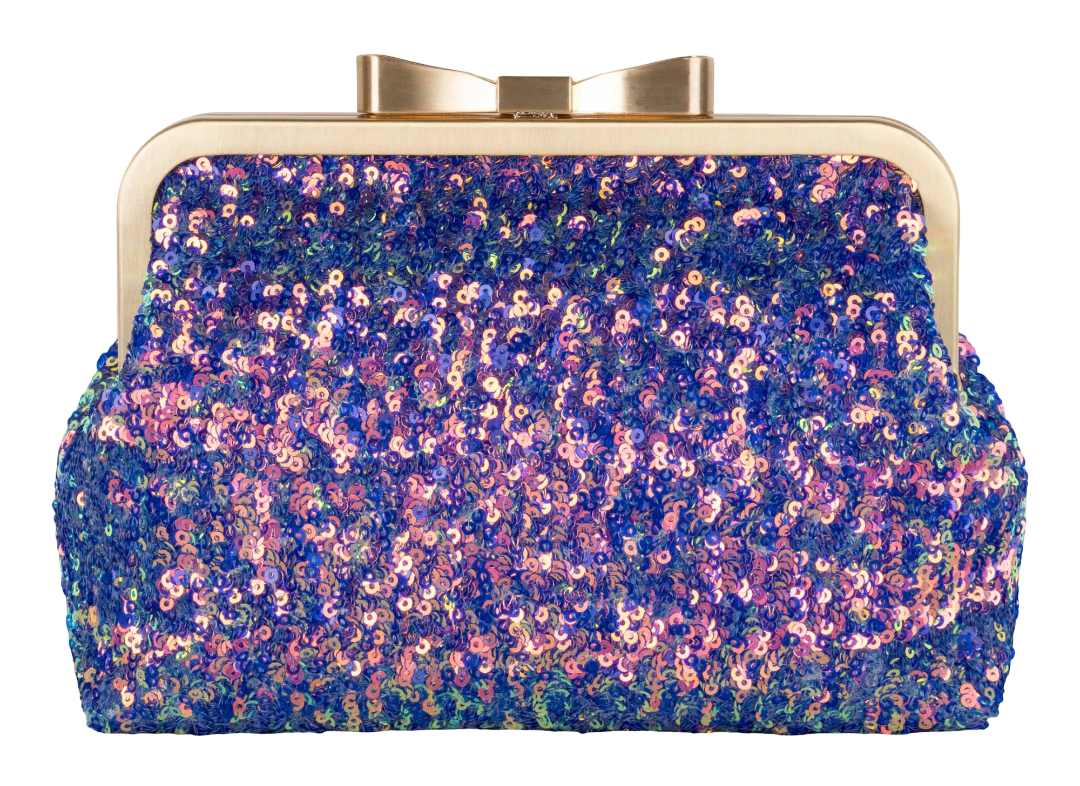 Oilily L'Heure de la Fete Suzette Frame Shoulder Bag Red Violet