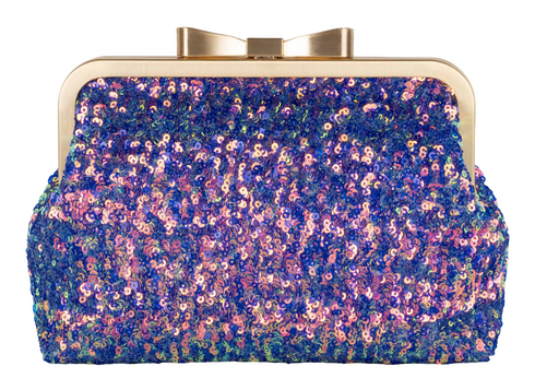 Oilily L'Heure de la Fete Suzette Frame Shoulder Bag Red Violet