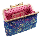 Oilily L'Heure de la Fete Suzette Frame Shoulder Bag Red Violet Oilily L'Heure de la Fete Suzette Frame Shoulder Bag Red Violet