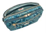 Oilily Bold Paisley Jacquard Sutton Shoulder Bag Deep Teal