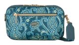 Oilily Bold Paisley Jacquard Sutton Shoulder Bag Deep Teal
