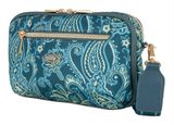 Oilily Bold Paisley Jacquard Sutton Shoulder Bag Deep Teal
