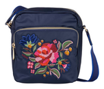 Oilily Belle Botanique Sandrine Shoulder Bag Peacoat