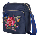 Oilily Belle Botanique Sandrine Shoulder Bag Peacoat