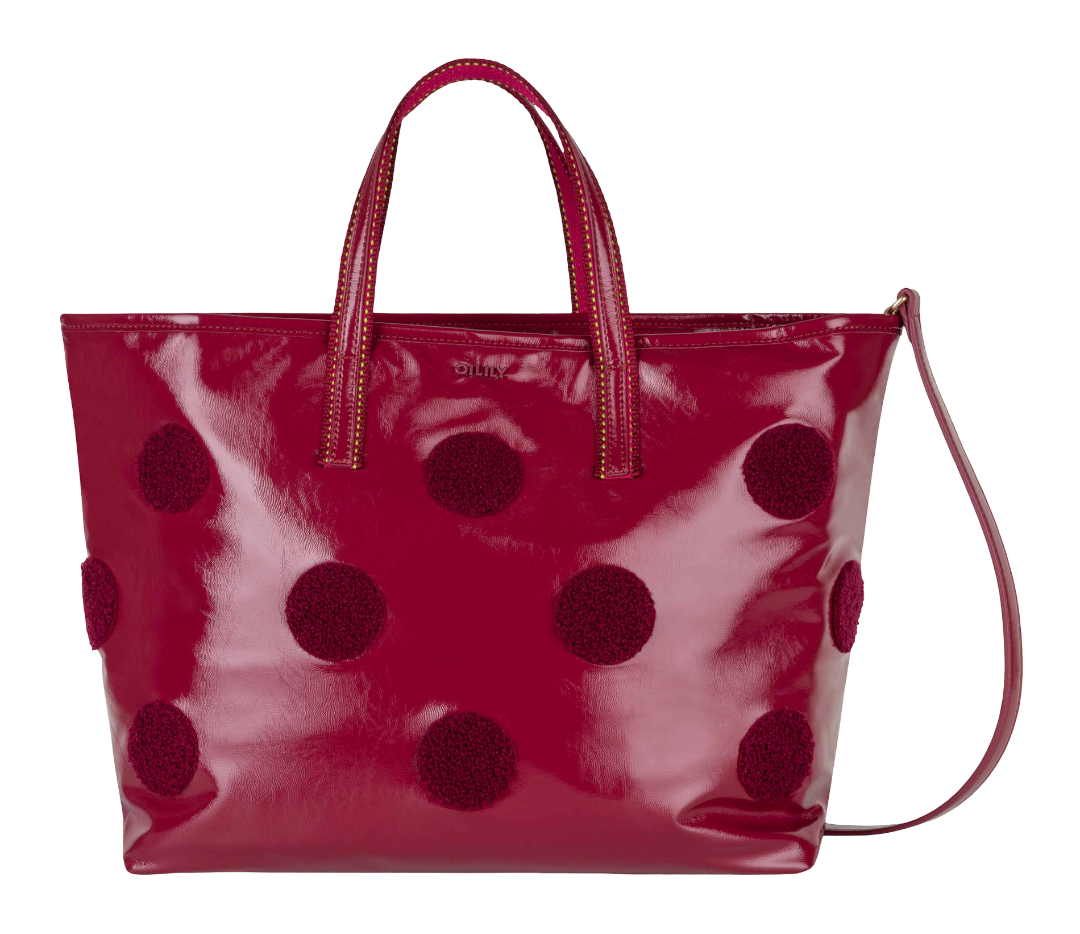 Oilily Laque Celeste Carrier Bag Beet Red