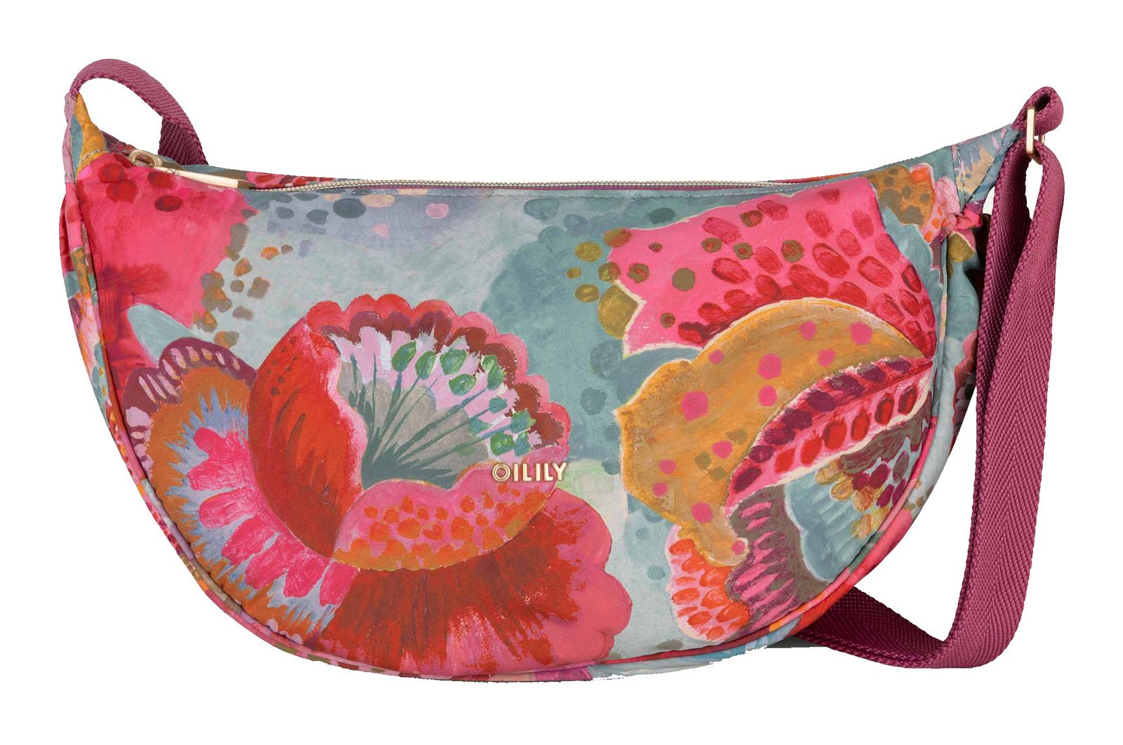 Oilily Pointilly Sela Shoulder Bag Winter Berry