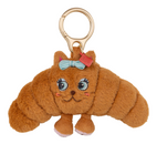 Oilily Cat Croissant Bag Charm Biscuit Oilily Cat Croissant Bag Charm Biscuit