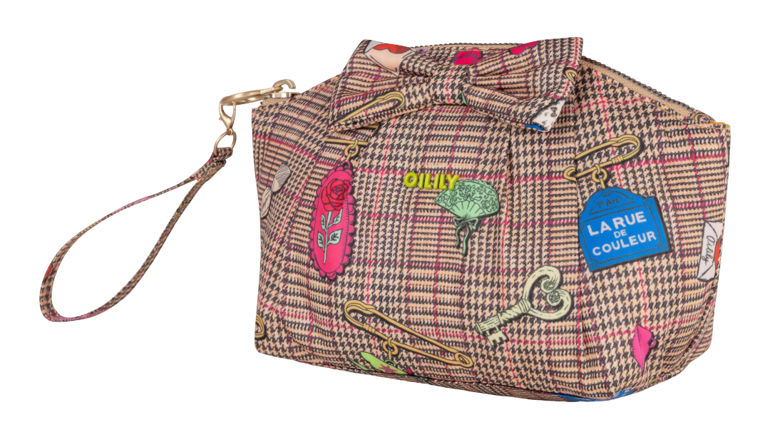 Oilily Oh La Lily Chianna Cosmetic Bag Pumpkin Spice Oilily Oh La Lily Chianna Cosmetic Bag Pumpkin Spice