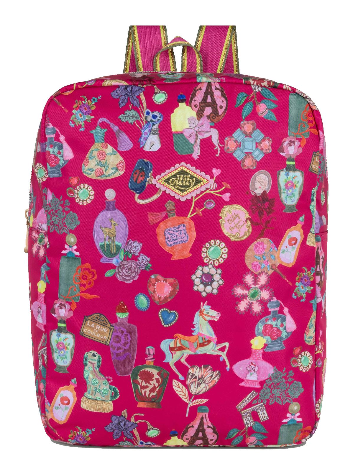 Oilily Deja Futur Kids Bobbya Backpack Cabaret