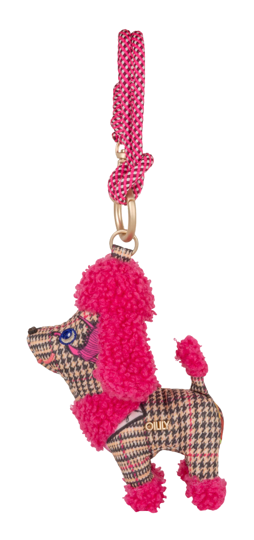 Oilily Oh La Lily Poodle Bag Charm Pumpkin Spice