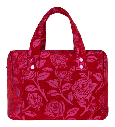Oilily Floraison Jacquard Clementine Carry All Bag Bougainville