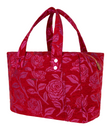 Oilily Floraison Jacquard Clementine Carry All Bag Bougainville Oilily Floraison Jacquard Clementine Carry All Bag Bougainville