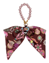 Oilily Bow Pearls Pendant Hot Chocolate Oilily Bow Pearls Pendant Hot Chocolate