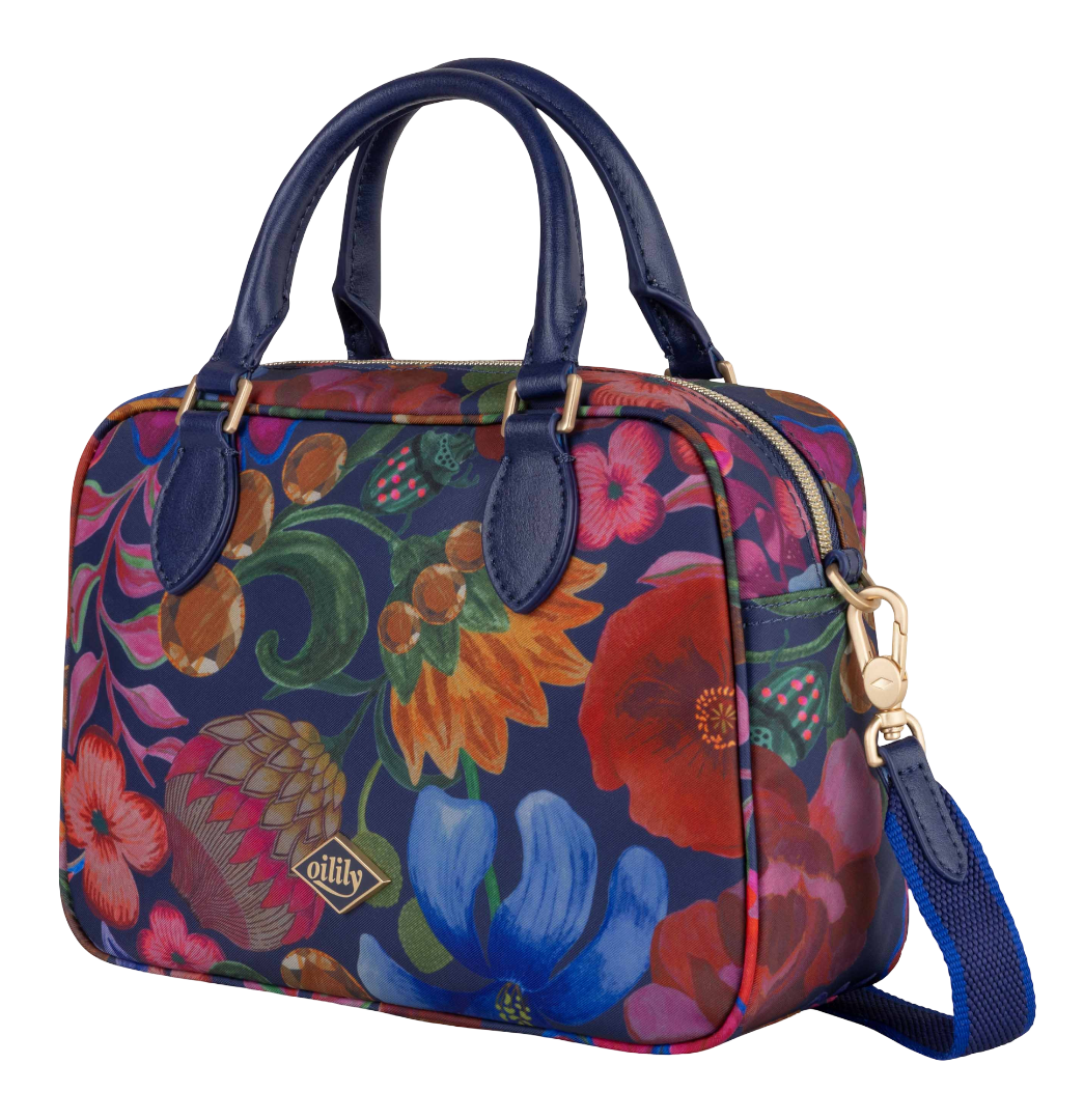 Oilily Belle Botanique Heloise Handbag Peacoat Oilily Belle Botanique Heloise Handbag Peacoat