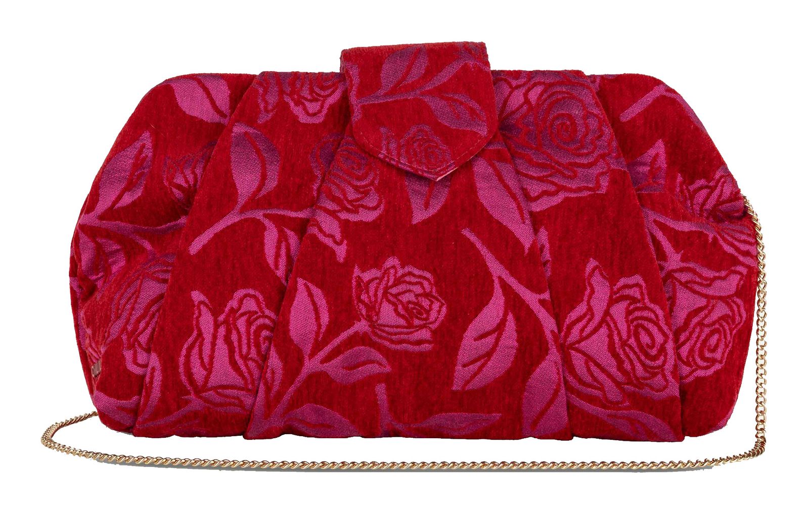 Oilily Floraison Jacquard Salome Frame Shoulder Bag Bouganville