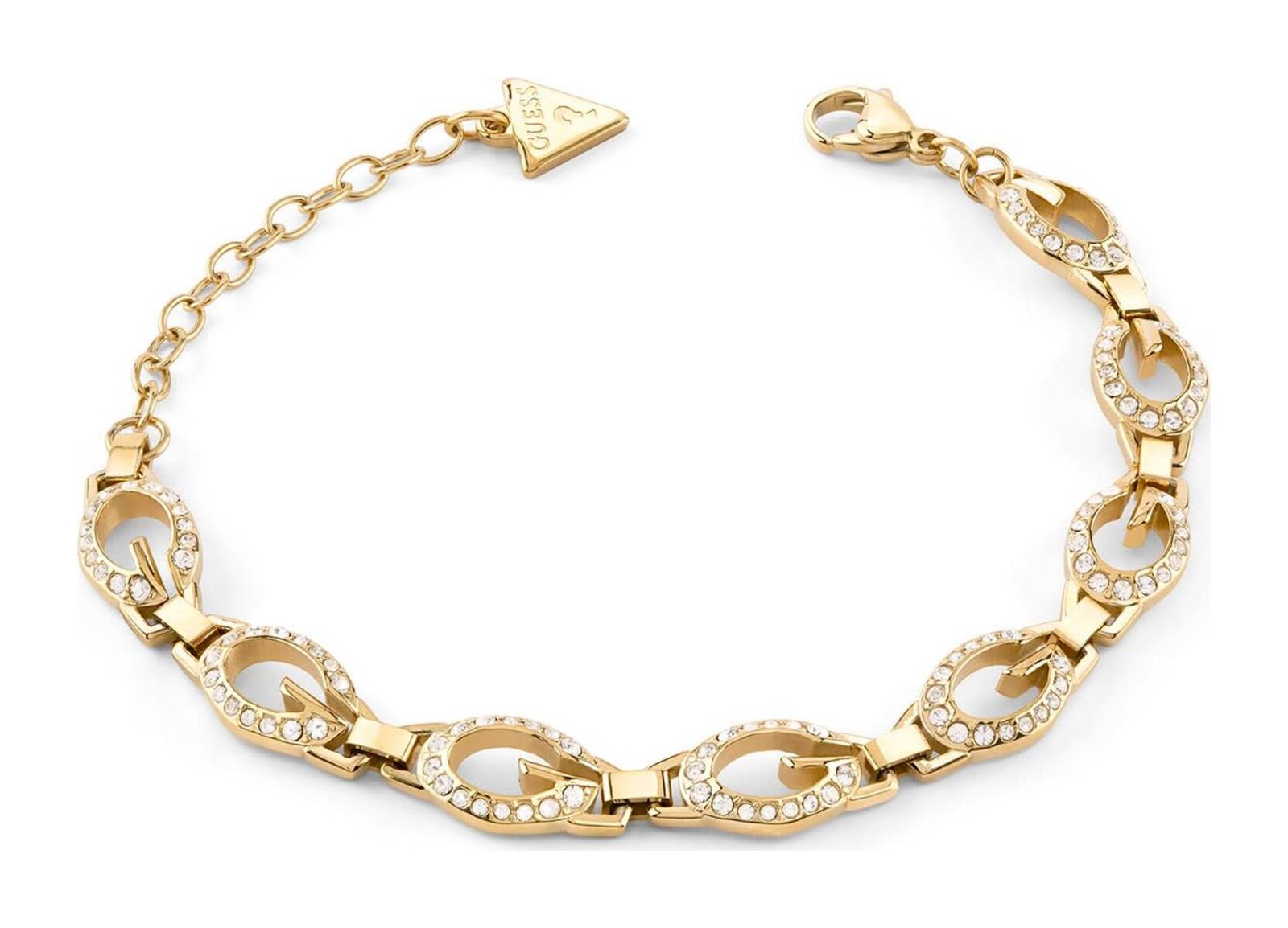 GUESS G Camden 8mm Multi G Camden Crystals Bracelet L Yellow Gold GUESS G Camden 8mm Multi G Camden Crystals Bracelet L Yellow Gold