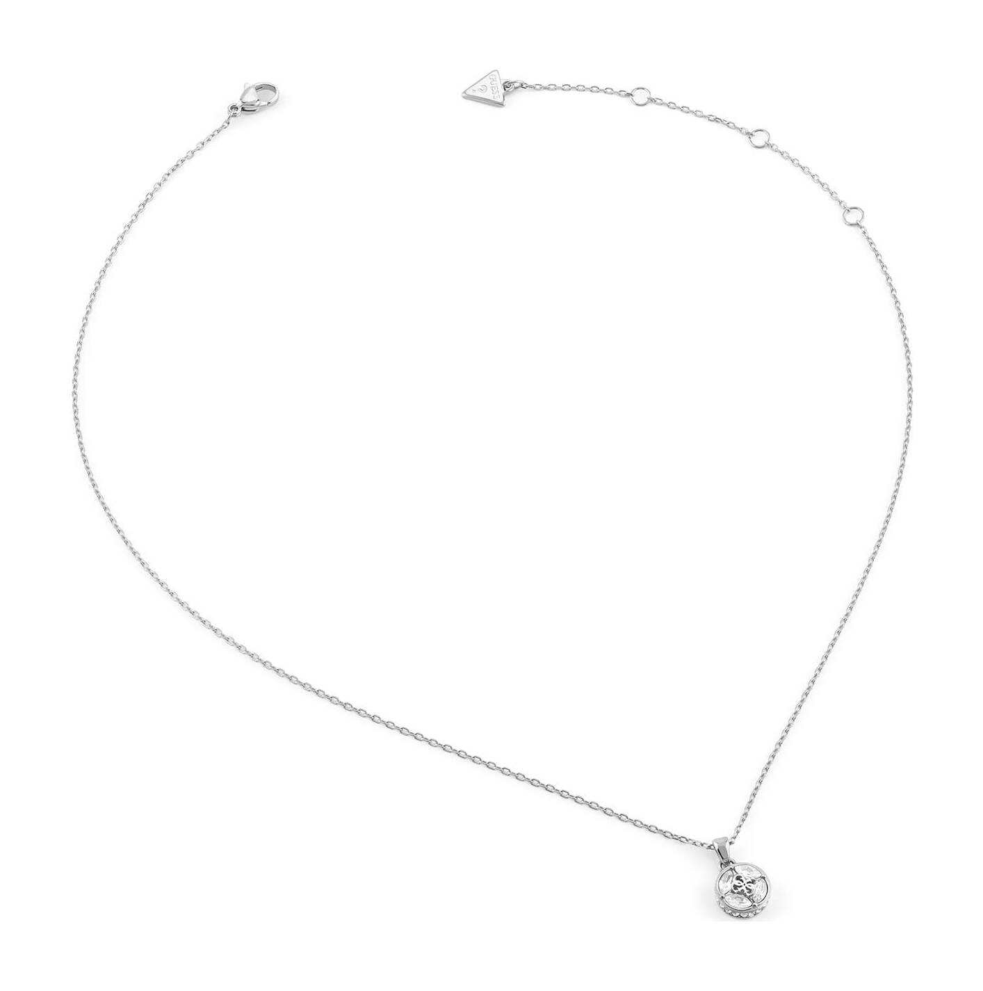 GUESS 4G Supreme 16-18" Necklace Rhodium GUESS 4G Supreme 16-18" Necklace Rhodium