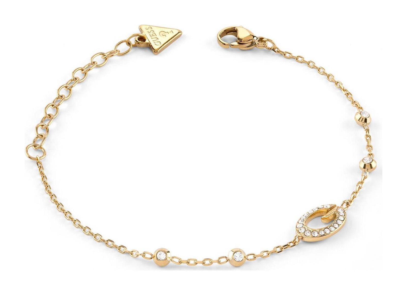 GUESS G Camden 8mm Bracelet S Yellow Gold GUESS G Camden 8mm Bracelet S Yellow Gold