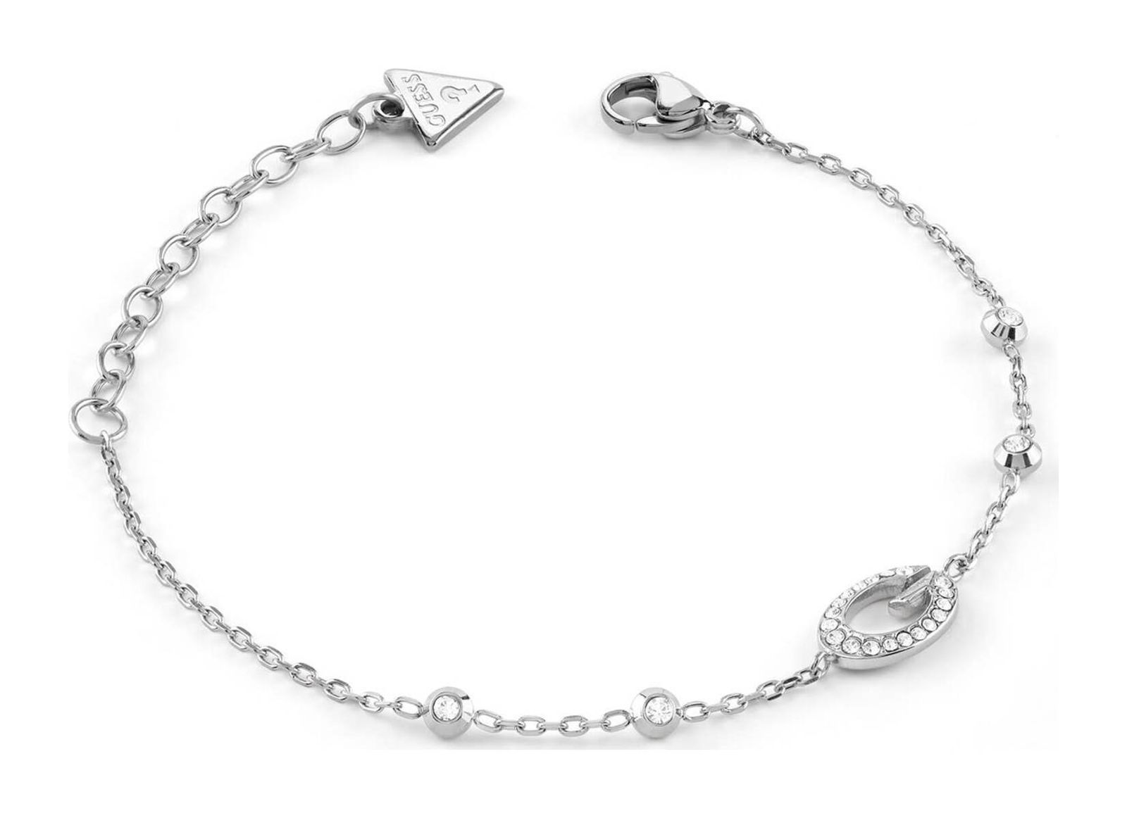 GUESS G Camden 8mm Bracelet S Rhodium GUESS G Camden 8mm Bracelet S Rhodium