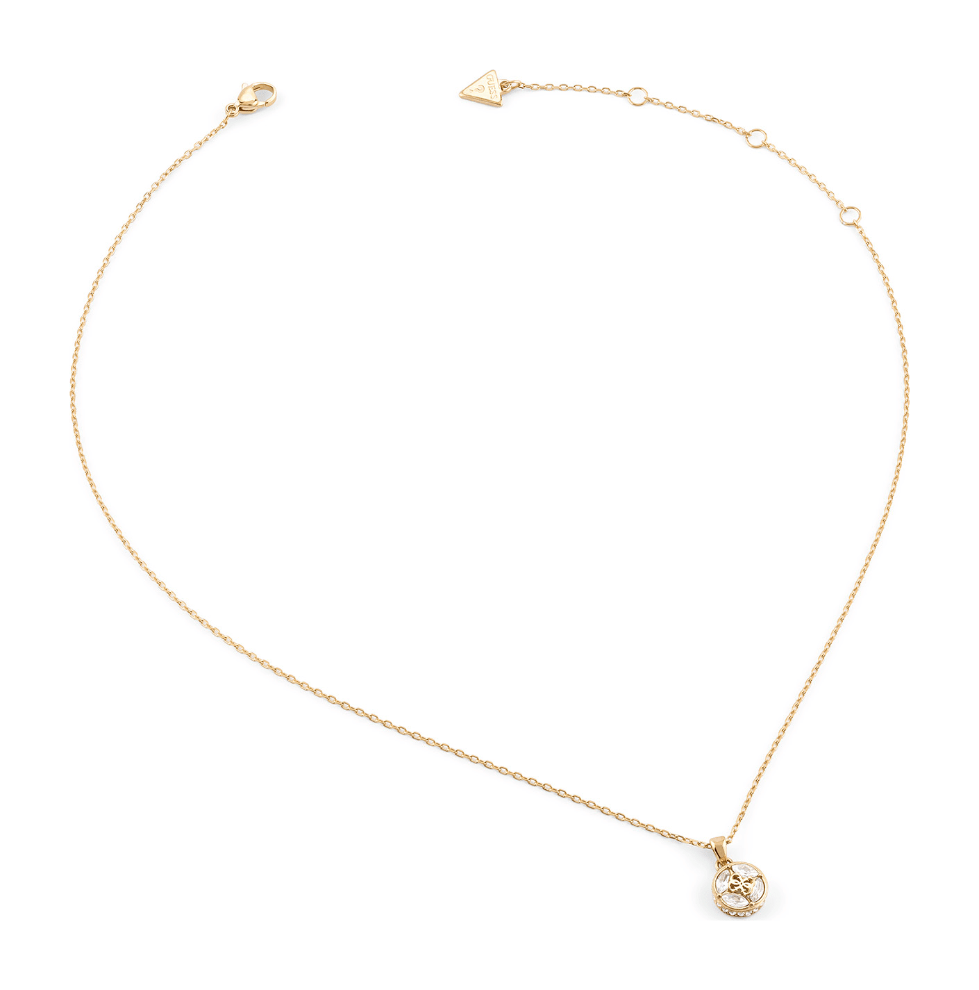 GUESS 4G Supreme 16-18" Necklace Yellow Gold GUESS 4G Supreme 16-18" Necklace Yellow Gold