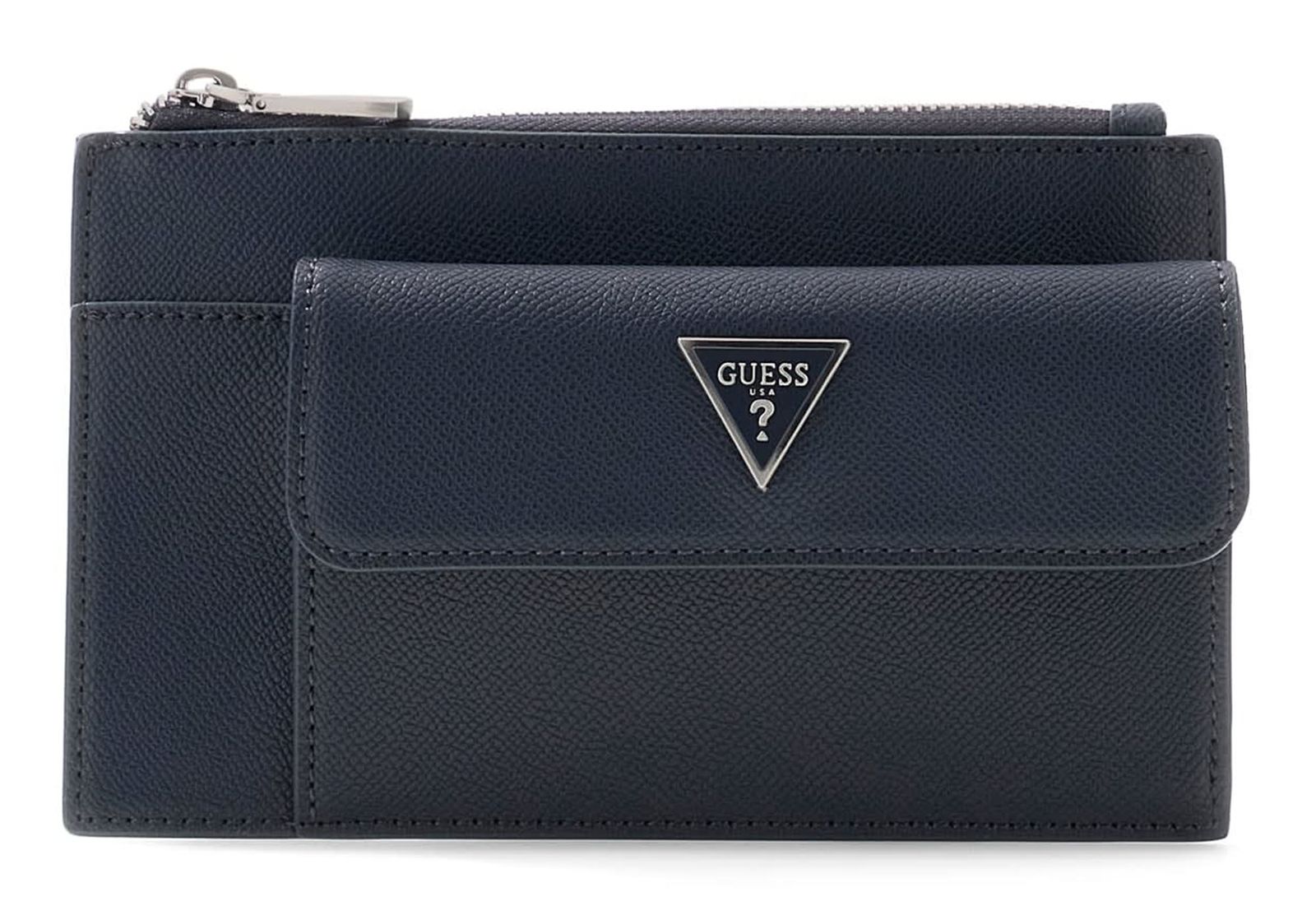 GUESS Milano Flat Bumbag Blue Navy GUESS Milano Flat Bumbag Blue Navy