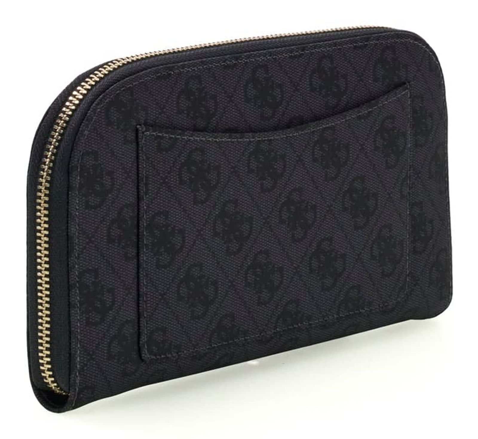 GUESS Adrian Logo Zip Around Organizer L Coal Logo GUESS Adrian Logo Zip Around Organizer L Coal Logo