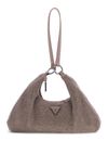 GUESS Jewels Wristlet Shoulder Bag Pewter GUESS Jewels Wristlet Shoulder Bag Pewter