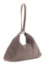 GUESS Jewels Wristlet Shoulder Bag Pewter GUESS Jewels Wristlet Shoulder Bag Pewter