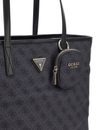 GUESS Adrian Logo Tech Tote Bag L Coal Logo