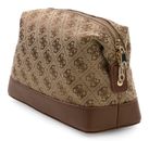 GUESS Samantha Beauty Top Zip Latte Logo / Brown GUESS Samantha Beauty Top Zip Latte Logo / Brown