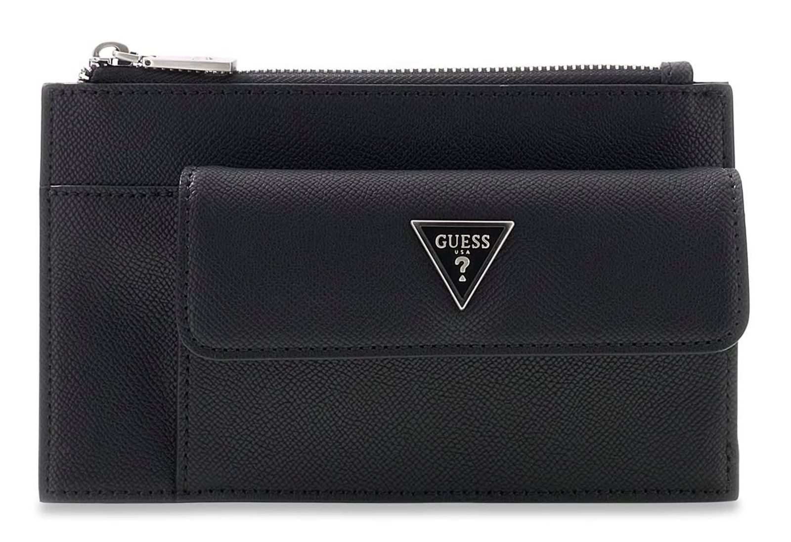 GUESS Milano Flat Bumbag Black GUESS Milano Flat Bumbag Black