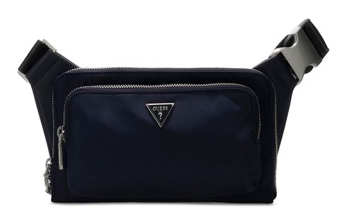 GUESS Milano Flat Bumbag Blue GUESS Milano Flat Bumbag Blue