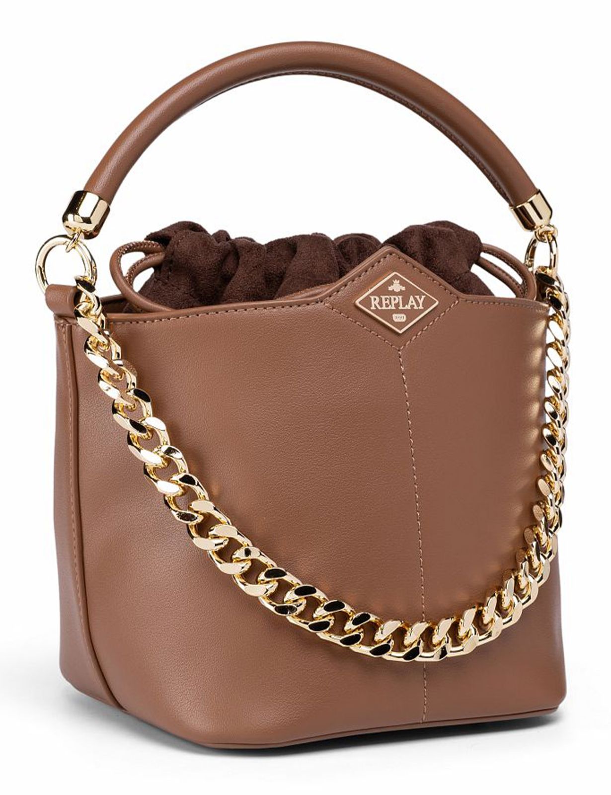 REPLAY Handbag Brown REPLAY Handbag Brown