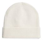 TOMMY HILFIGER TH Flag Pima Cotton Beanie Ivory Petal TOMMY HILFIGER TH Flag Pima Cotton Beanie Ivory Petal
