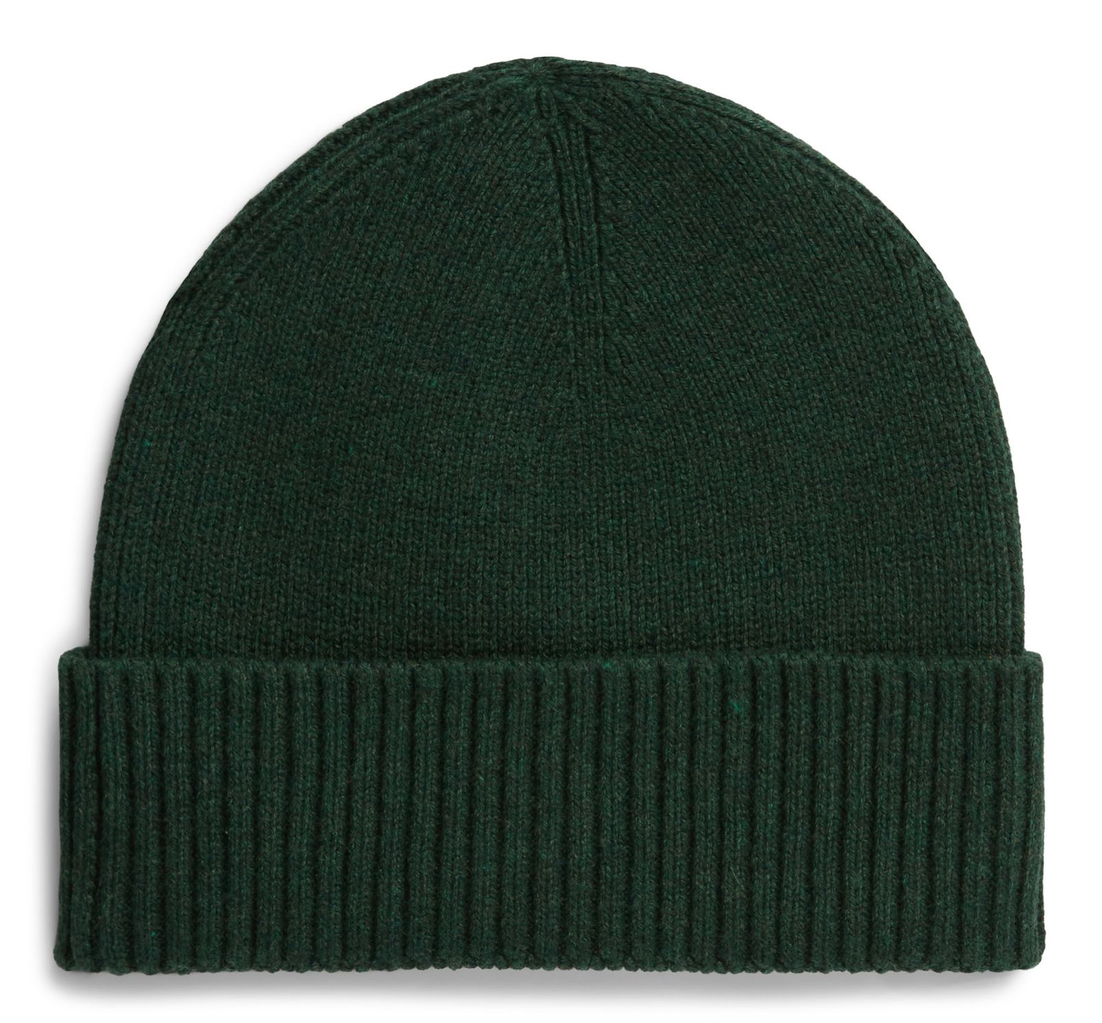 TOMMY HILFIGER TH Flag Pima Cotton Beanie Majestic Emerald Melange TOMMY HILFIGER TH Flag Pima Cotton Beanie Majestic Emerald Melange
