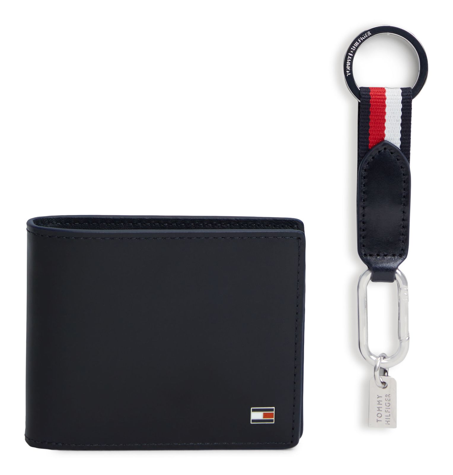 TOMMY HILFIGER Mini CC Wallet & Key Fob Space Blue
