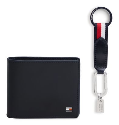 TOMMY HILFIGER Mini CC Wallet & Key Fob Space Blue TOMMY HILFIGER Mini CC Wallet & Key Fob Space Blue