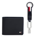 TOMMY HILFIGER Mini CC Wallet & Key Fob Space Blue TOMMY HILFIGER Mini CC Wallet & Key Fob Space Blue