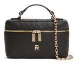 TOMMY HILFIGER TH Icon Chain Vanity Bag Mono Black