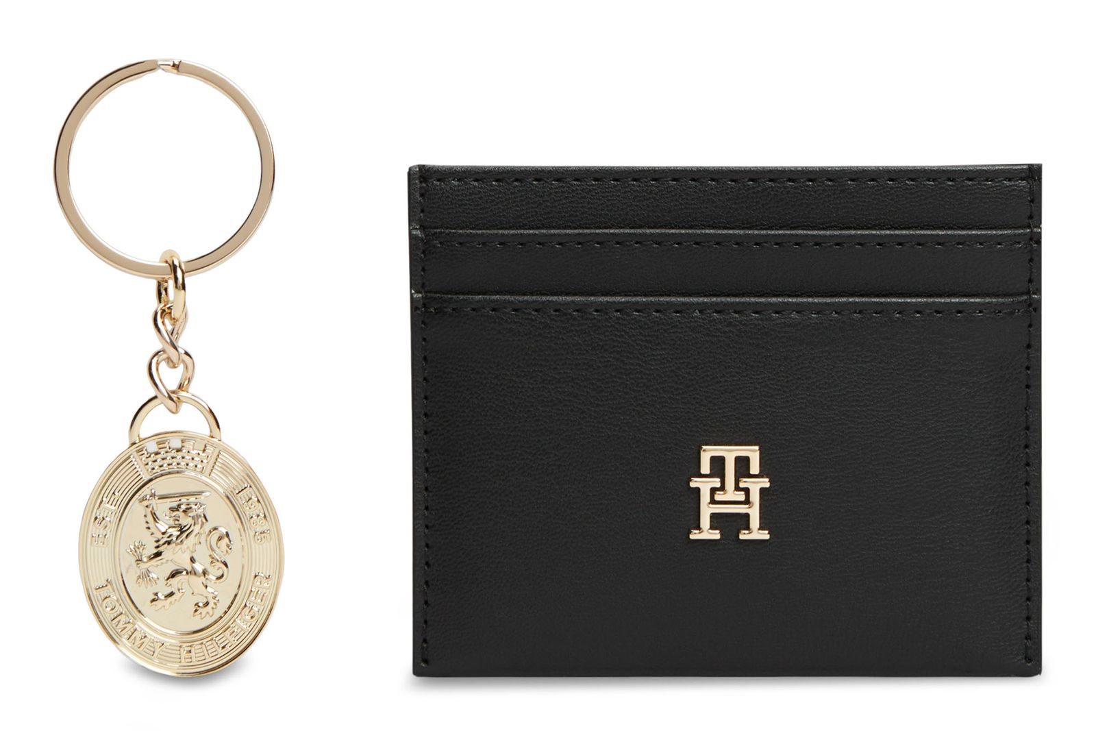 TOMMY HILFIGER TH Gifting CC Holder + Charm Black