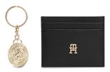 TOMMY HILFIGER TH Gifting CC Holder + Charm Black TOMMY HILFIGER TH Gifting CC Holder + Charm Black